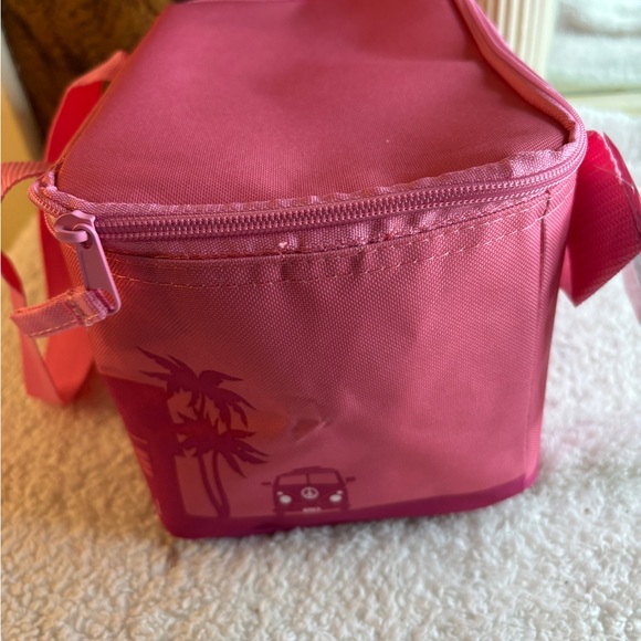 NWT Trader Joe’s insulated Pink Lunch Tote Bag - Picture 3 of 11